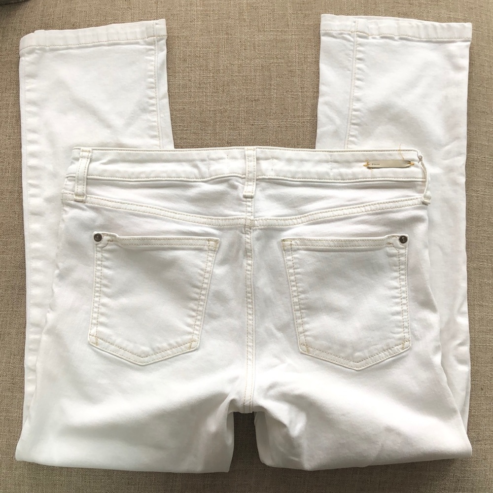 Pilcro stet fit white jeans EUC